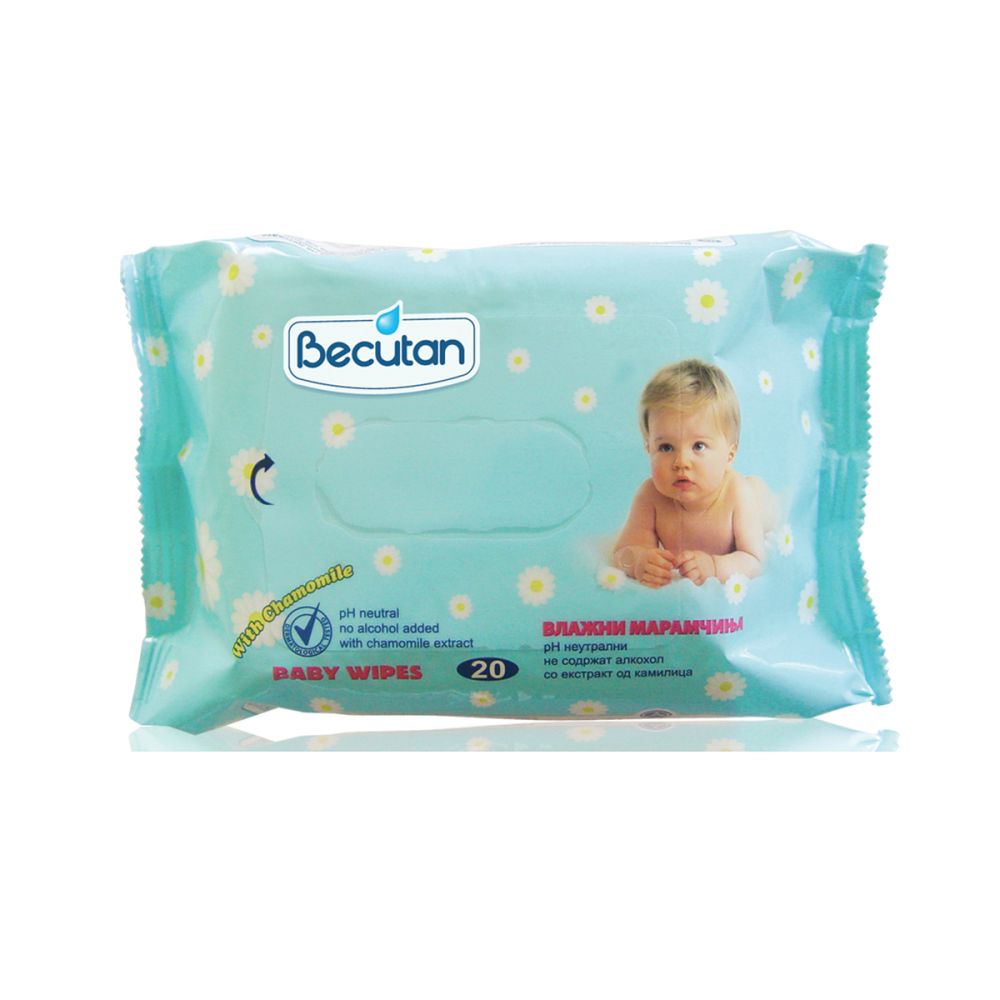 BECUTAN ВЛАЖНИ МАРАМИЦИ Х 20