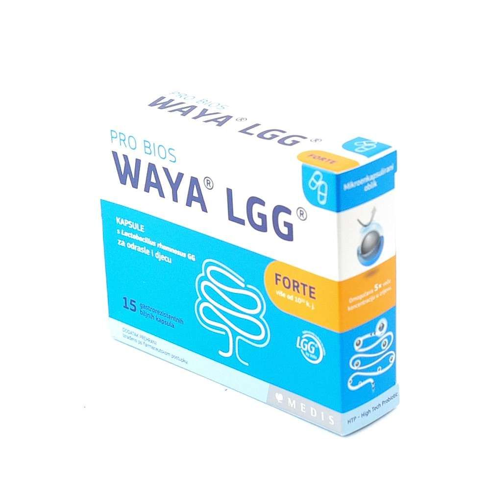WAYA LGG FORTE <br> Kапсули за регулирана дигестија, х 15 капсули