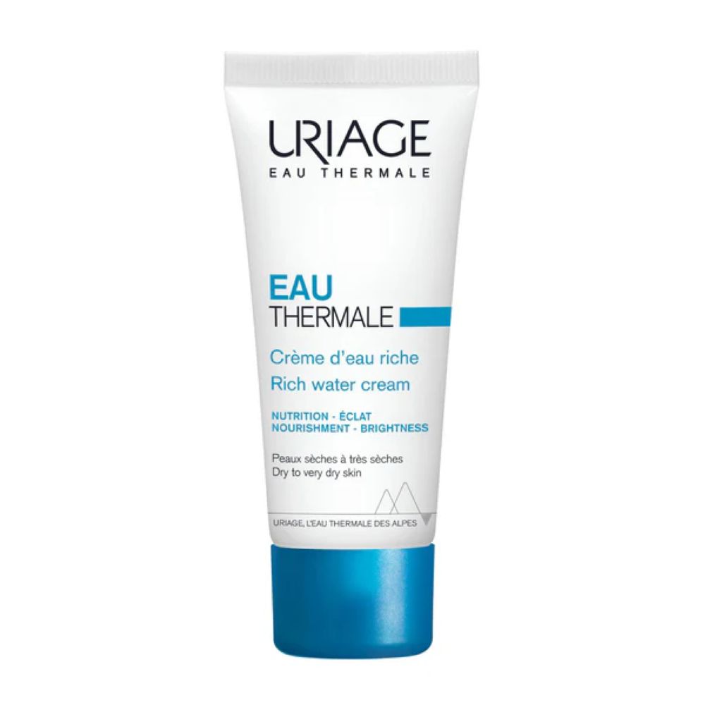URIAGE EAU THERMALE RICH WATER CREAM <br> Хидрофилен крем за сува кожа, 40мл.
