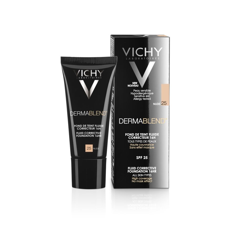 VICHY DERMABLEND 45 <br> Корективна течна пудра 30мл