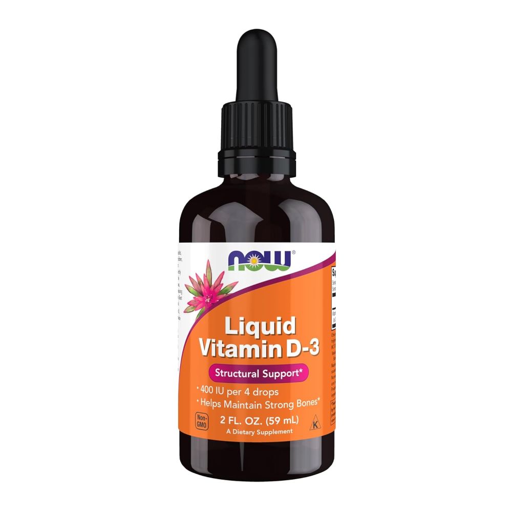 NOW LIQIUD VITAMIN D3 400 IU <br> Витамин Д3 400 ИЕ, капки 59мл