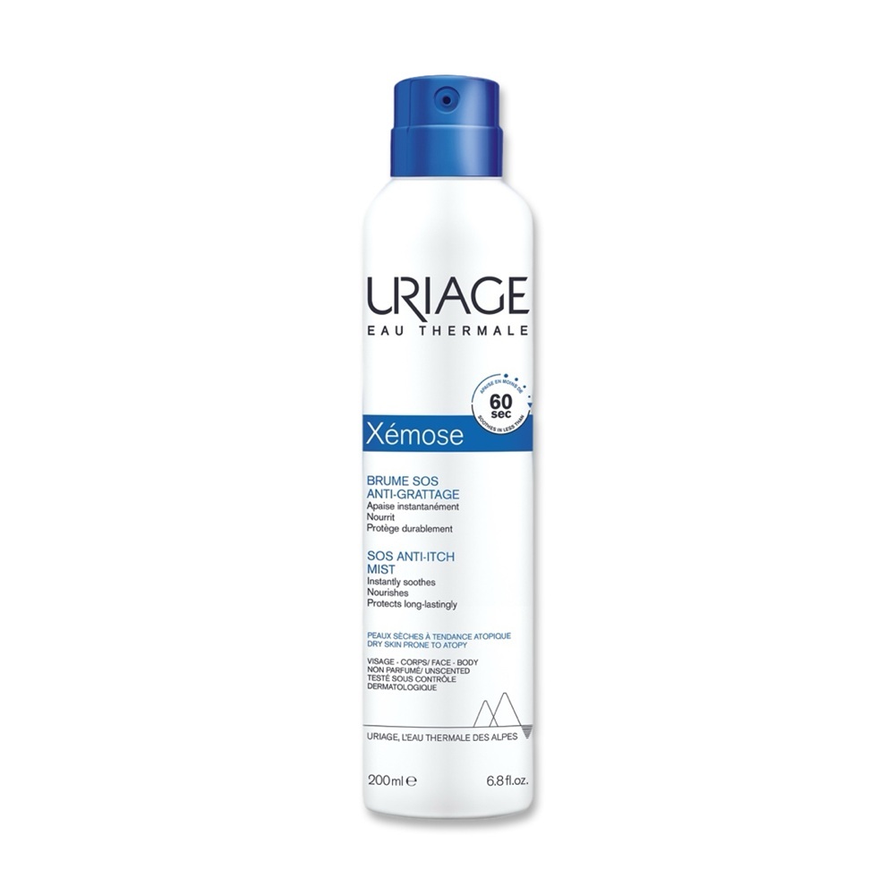 URIAGE EAU THERMALE XEMOSE SOS ANTI-ITCH MIST <br> Спреј против чешање за многу сува кожа, 200мл.