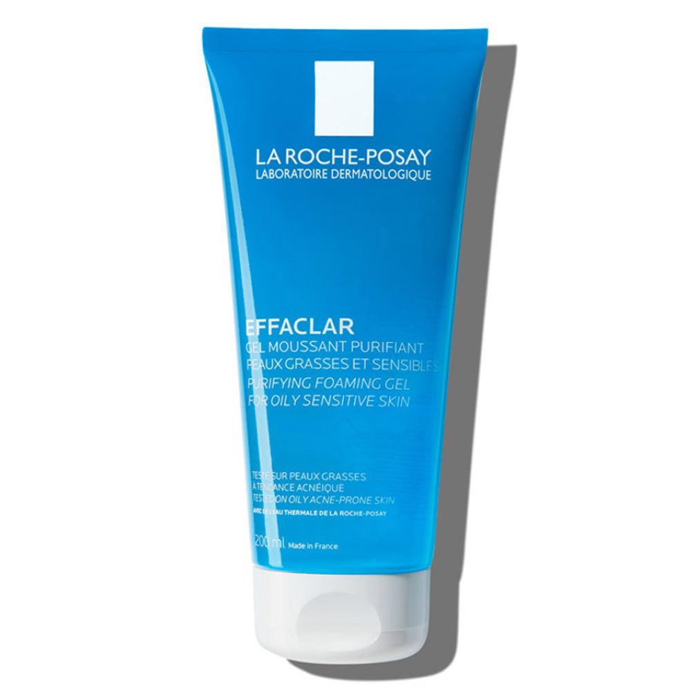 LA ROCHE POSAY EFFACLAR FOAMING GEL <br> Гел за чистење на масна и осетлива кожа 200мл