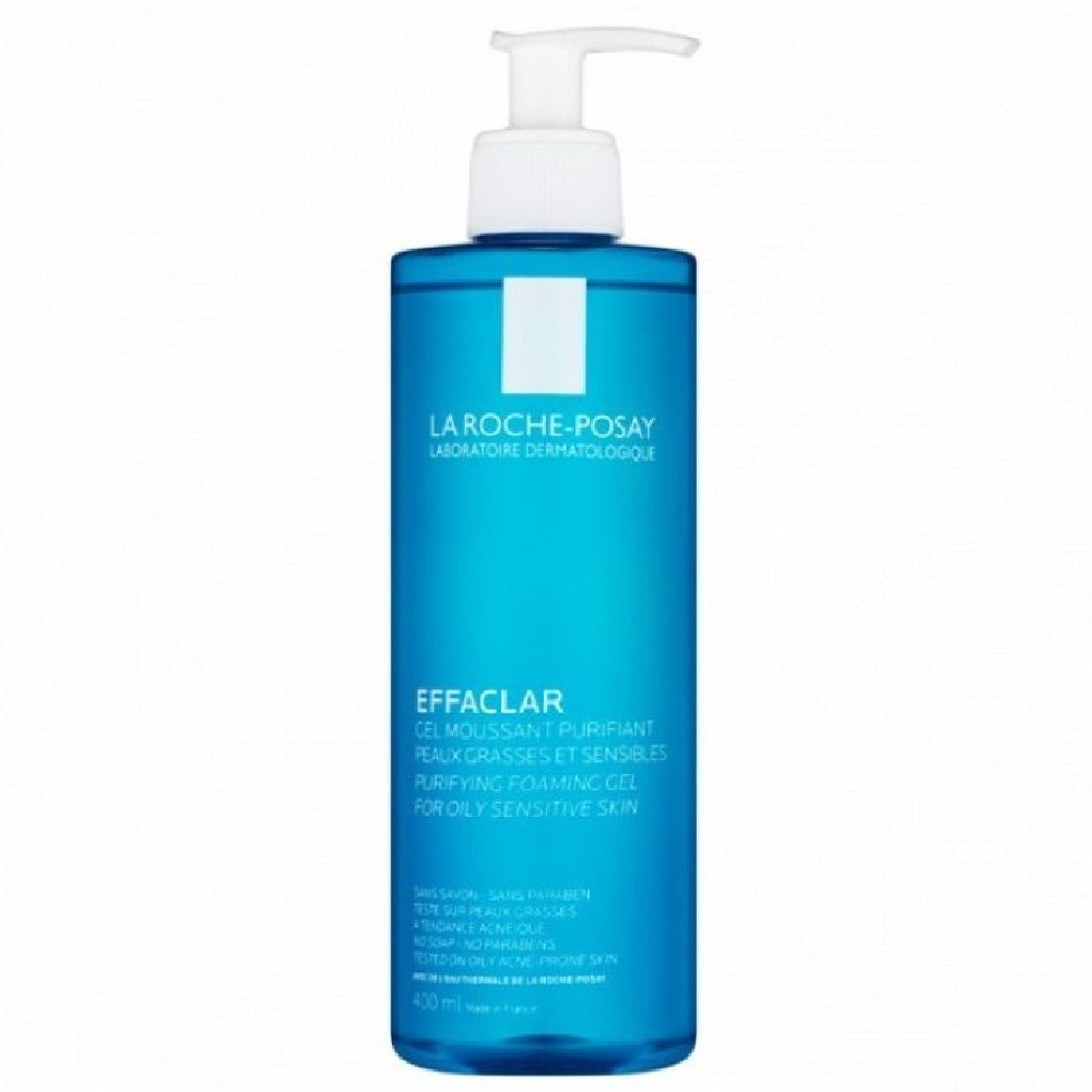 LA ROCHE POSAY EFFACLAR GEL <br> Гел за чистење на масна и осетлива кожа 400мл
