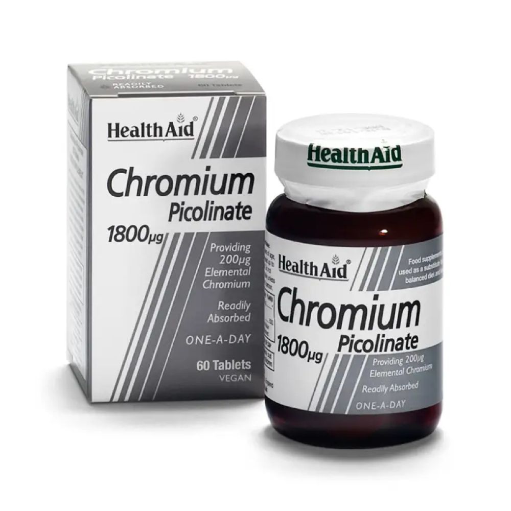 CHROMIUM PICOLINAT 1800MCGX60