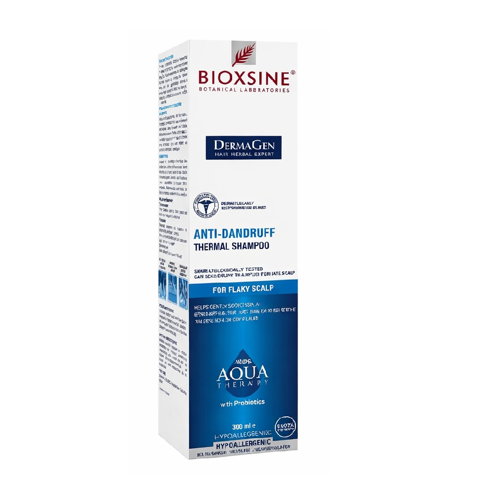 BIOXSINE DERMAGEN ANTI-DANDRUFF THERMAL SHAMPOO <br> Пампон за себороичен дерматит, 300мл.