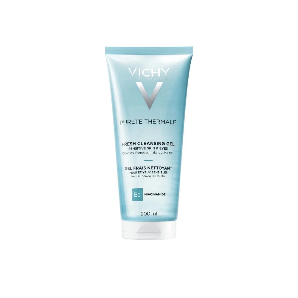 VICHY PURETE THERMALE <br> Свеж гел за чистење на чувствителна кожа на лицето 200мл