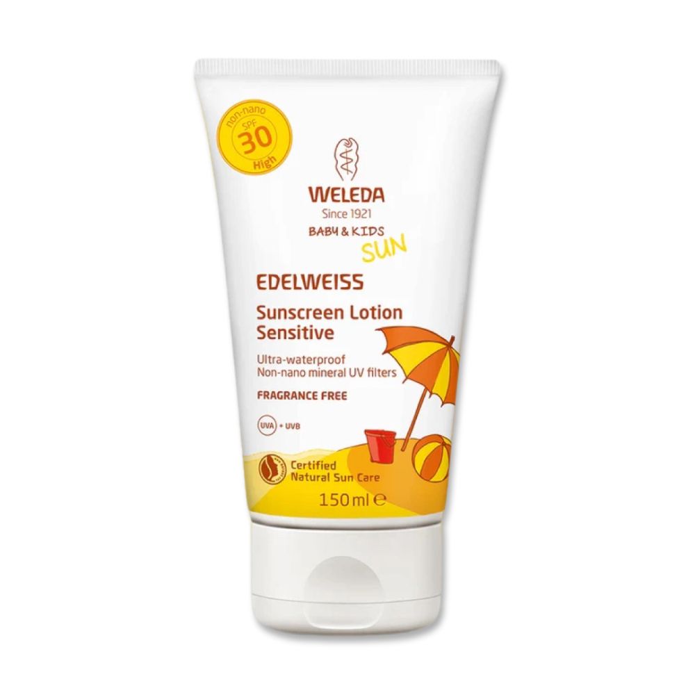 WELEDA SUNSCREEN LOTION SENSITIVE SPF30 <br> Крема за заштита од сонце 150мл