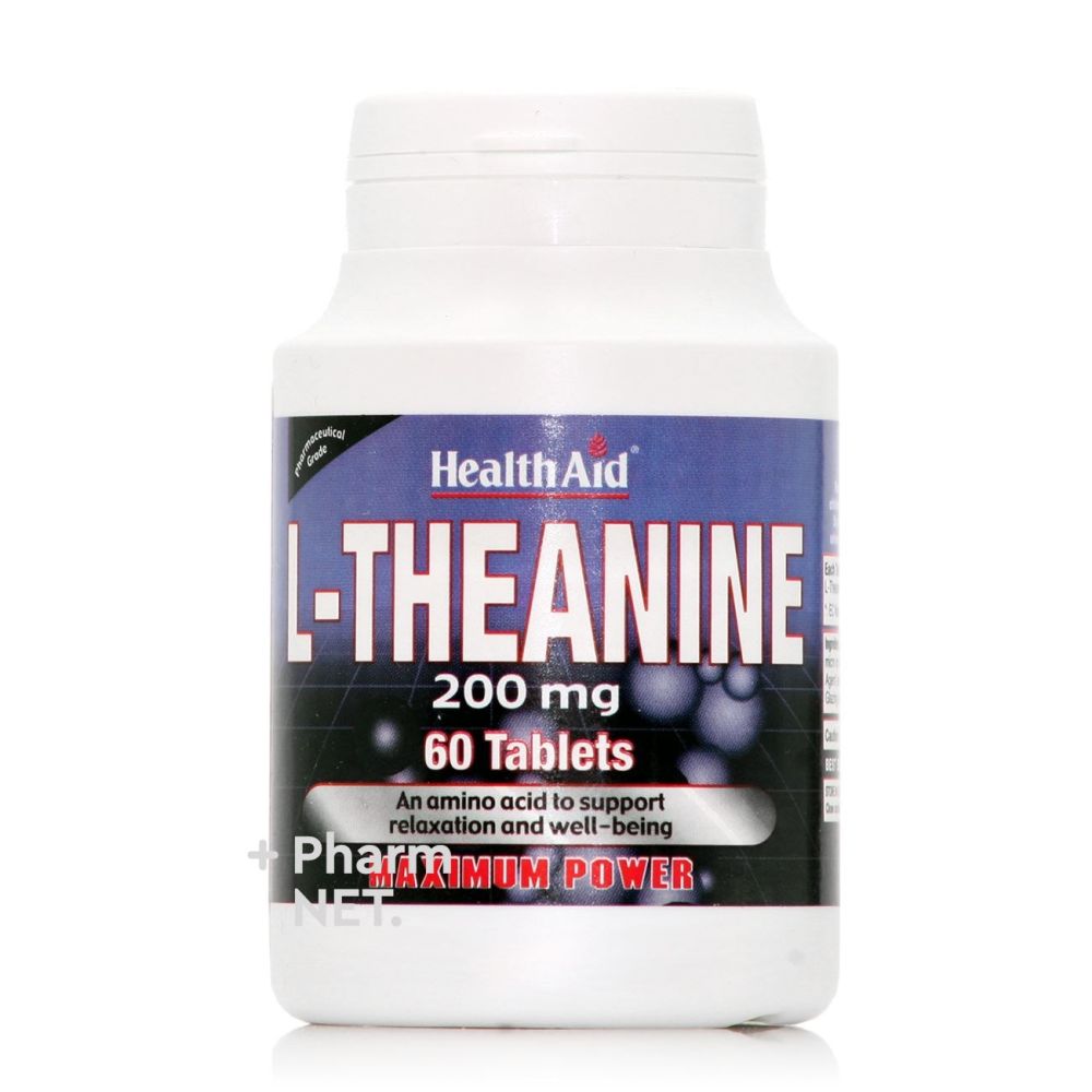 L-THEANINE 60 X 200MG