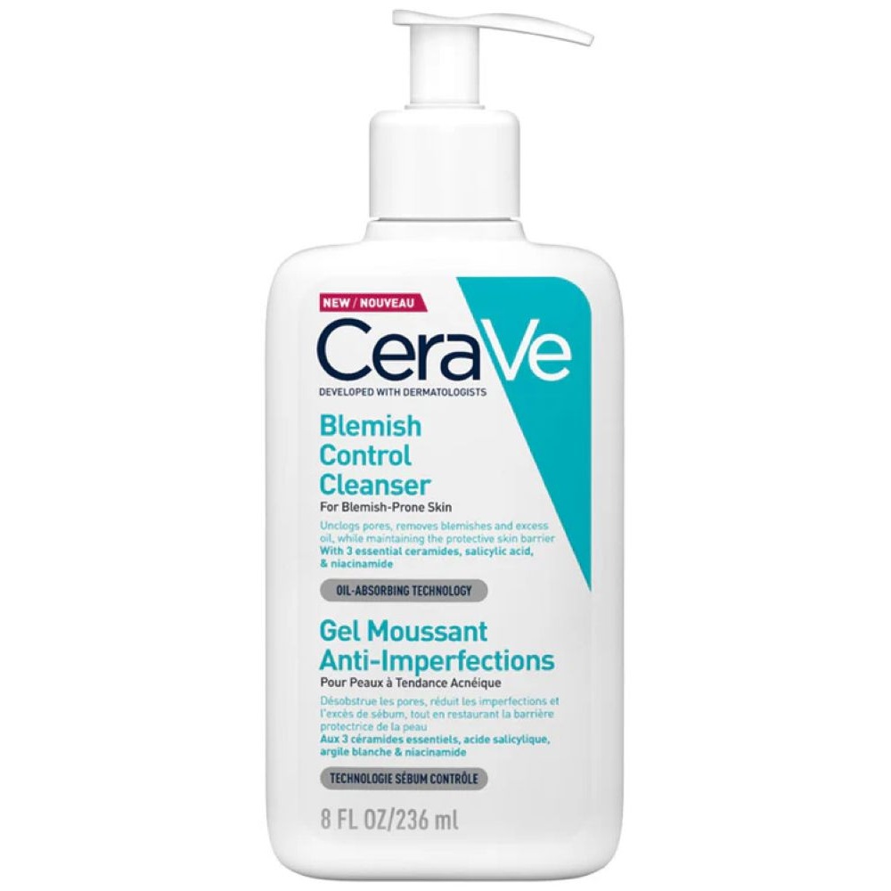 CERAVE BLEMISH CONTORL CLEANSER <br> Гел за чистење на кожа склона кон неправилности 236мл