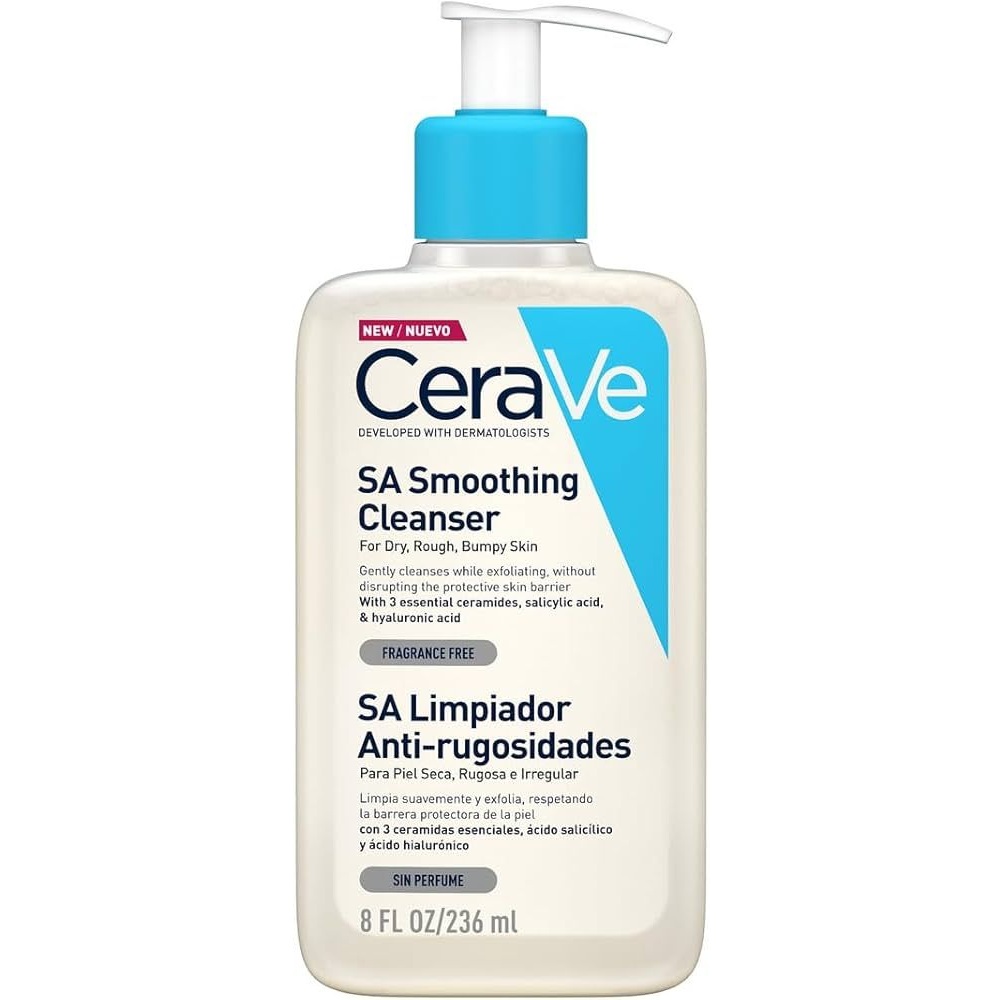 CERAVE SA SMOOTING CLEANSER <br> Гел за чистење на сува и груба кожа 236мл.