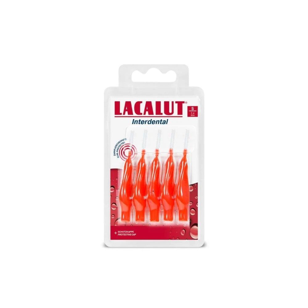 LACALUT INTERDENTAL TOOTHBRUSH S <br> Интердентална четка за темелно чистење на просторот меѓу забите,  големина S (мала)