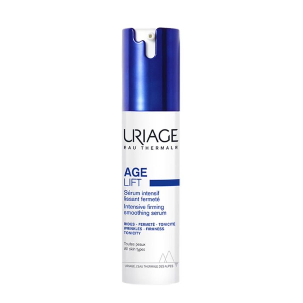 URIAGE AGE LIFT INTENSIVE FIRMING SMOOTHING SERUM <br> Интензивен, зацврстувачки серум, за подобра елстичност на кожата за лицето, 30мл,