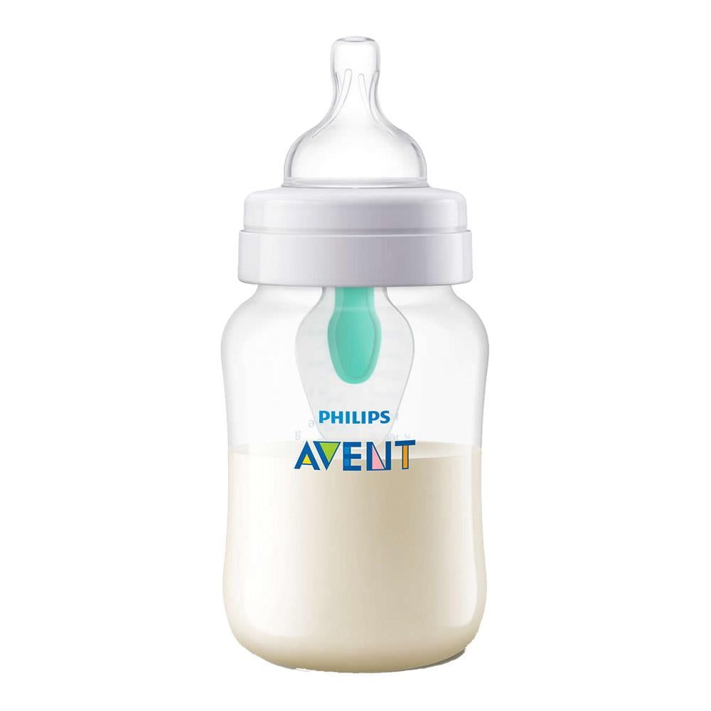 PHILIPS AVENT NATURAL RESPONSE BABY BOTTLE <br> Пластично шише со AirFree вентил против колики, за 1+ месеци, 260мл