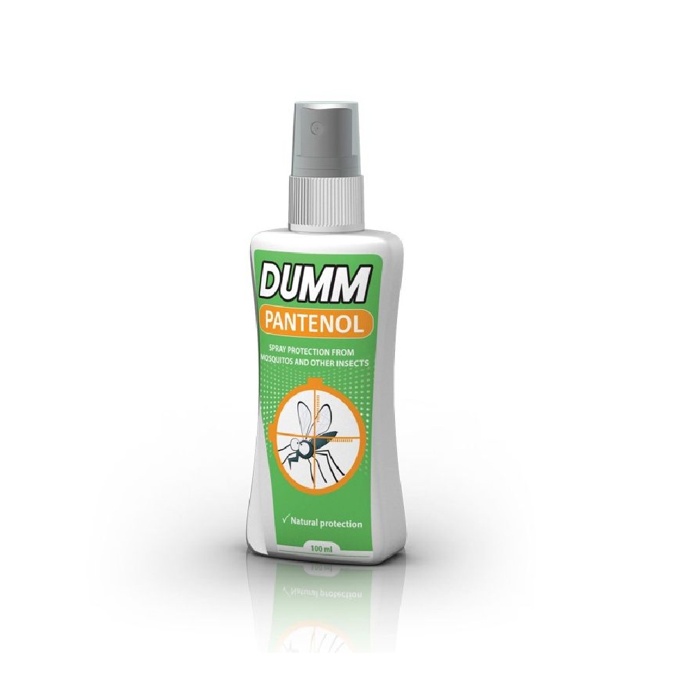 ABELAPHARM DUMM PANTELNOL <br> Спреј против комарци со пантенол, 100мл.
