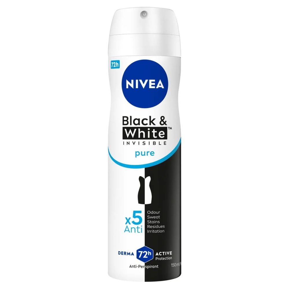 NIVEA 82230 B&W INV.PURE SPREJ 150ML
