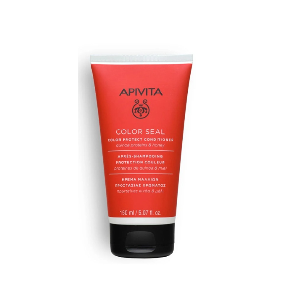 APIVITA COLOR SEAL CONDITIONER WITH QUINOA PROTEIN & HONEY <br> Балзам за обоена коса, 150мл.