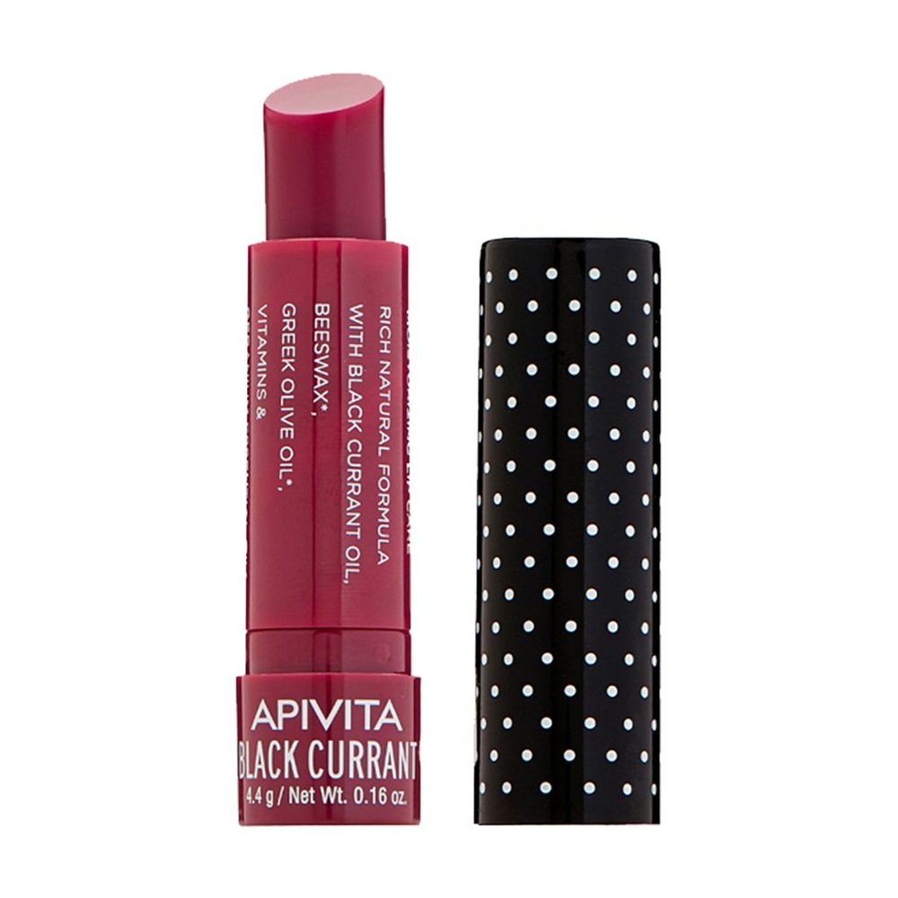 APIVITA LIP CARE BLACK CURRANT <br> Стик за усни од црна рибизла, 4.4гр.