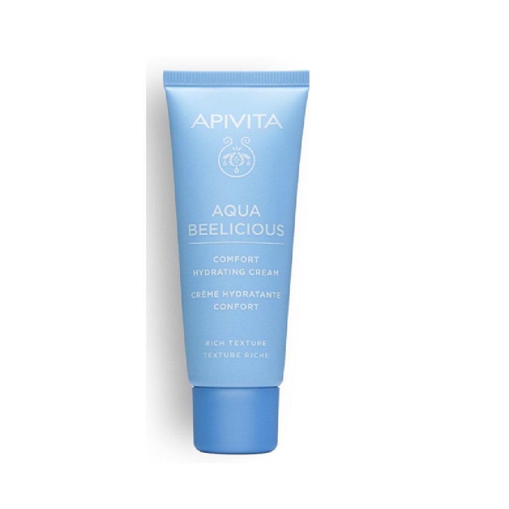 АПИВИТА AQUA BEELICIOUS COMFORT HYDRATING CREAM RICH TEXTURE <br> Интензивна хидратантна крема за лице, 40мл.