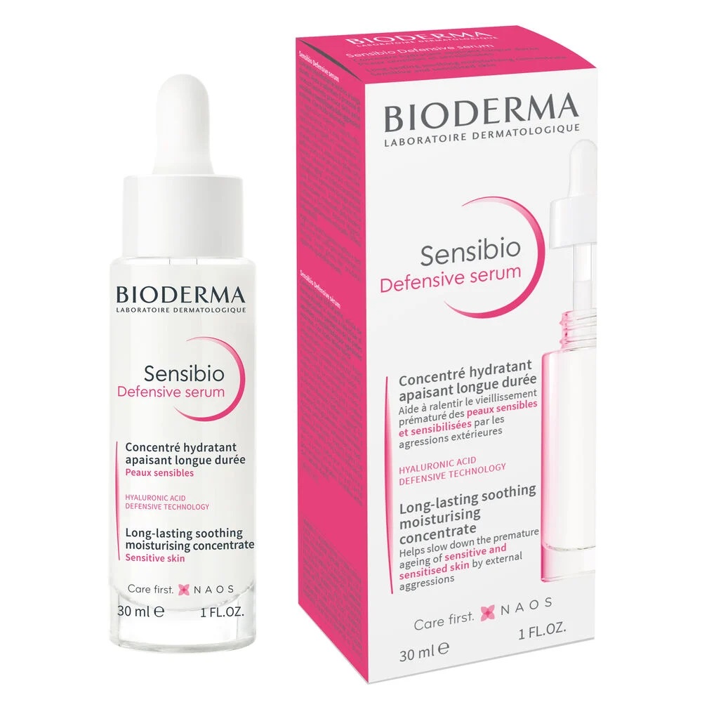 BIODERMA SENSIBIO DEFENSIVE SERUM <br> Серум за чувствителна и реактивна кожа, 30мл.