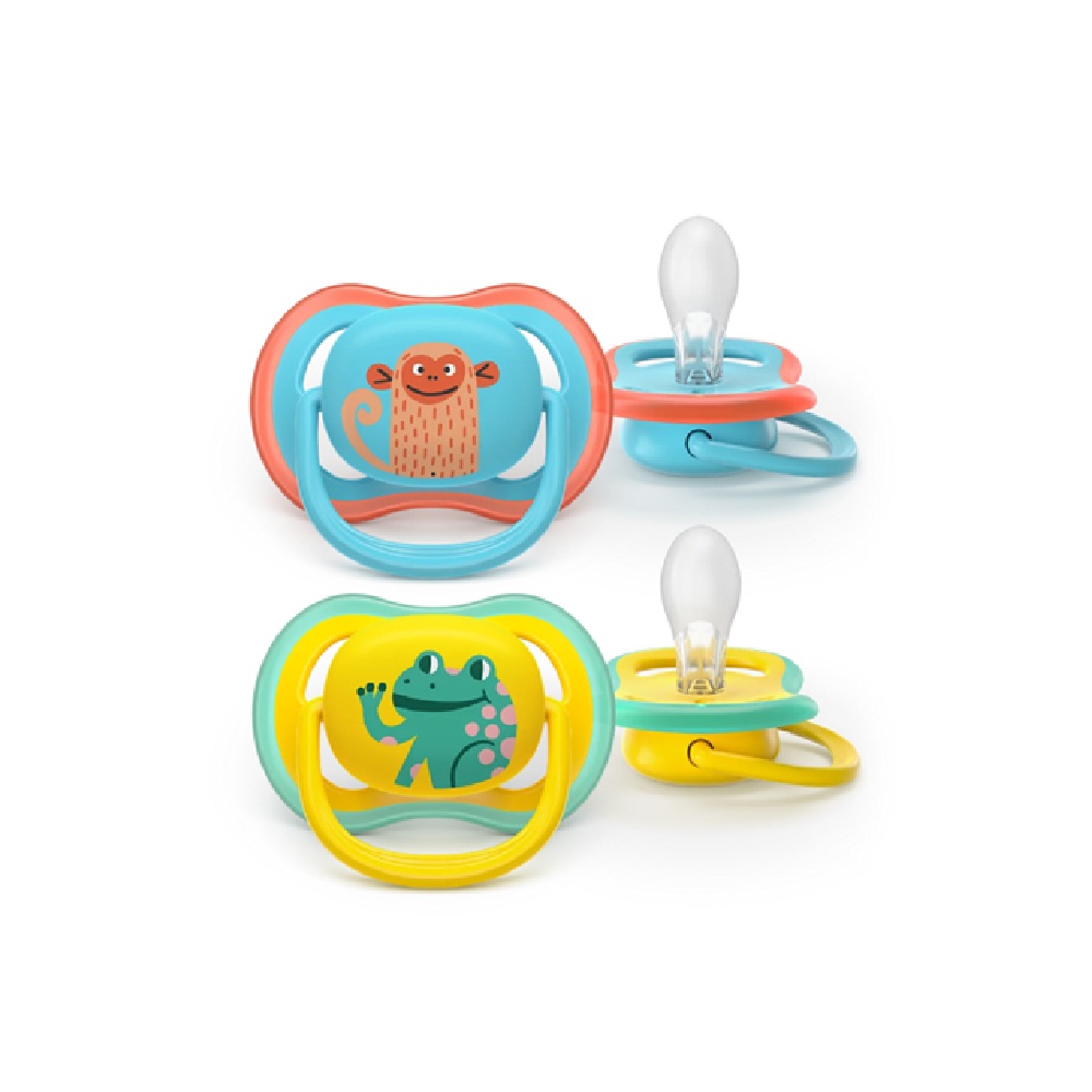 PHILIPS AVENT PACIFIER ULTRA AIR <br> Силиконска цуцла лажливка, за 18+ месеци
