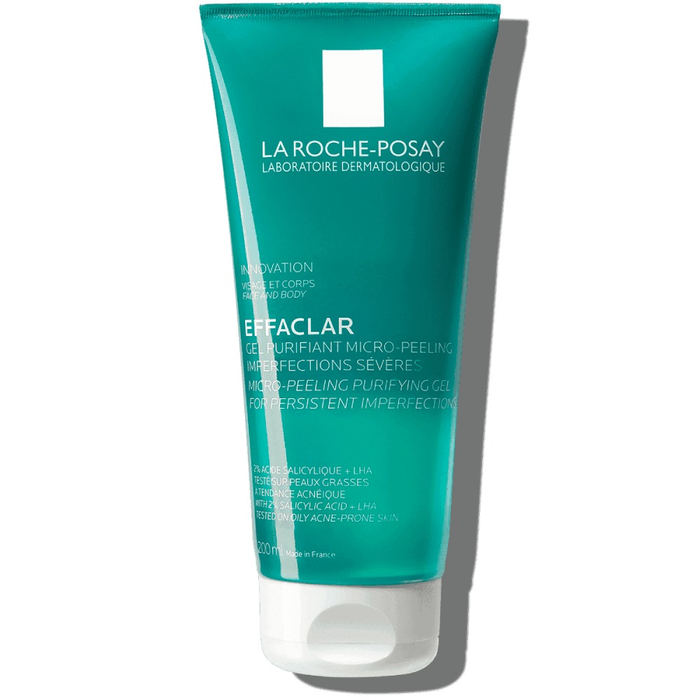 LA ROCHE POSAY EFFACLAR MICROPEELING GEL <br> Пилинг гел за чистење на масна кожа, 200мл.