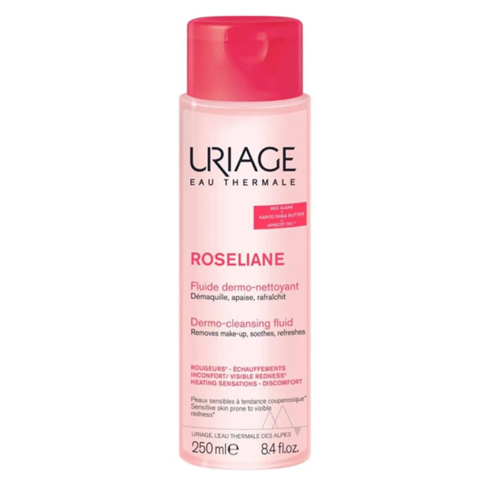 URIAGE ROSELIANE DERMO-CLEANSING LOSION <br> Лосион за чистење за чувствителна кожа со црвенило, 200мл.